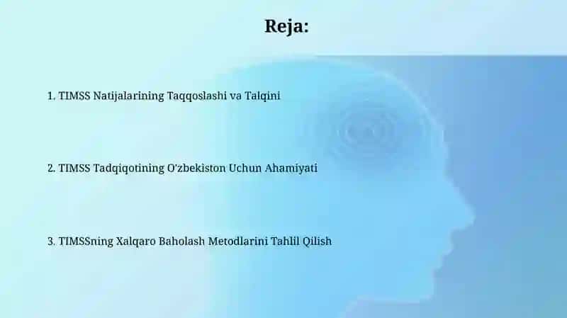 Xalqaro baholah TIMSS 2