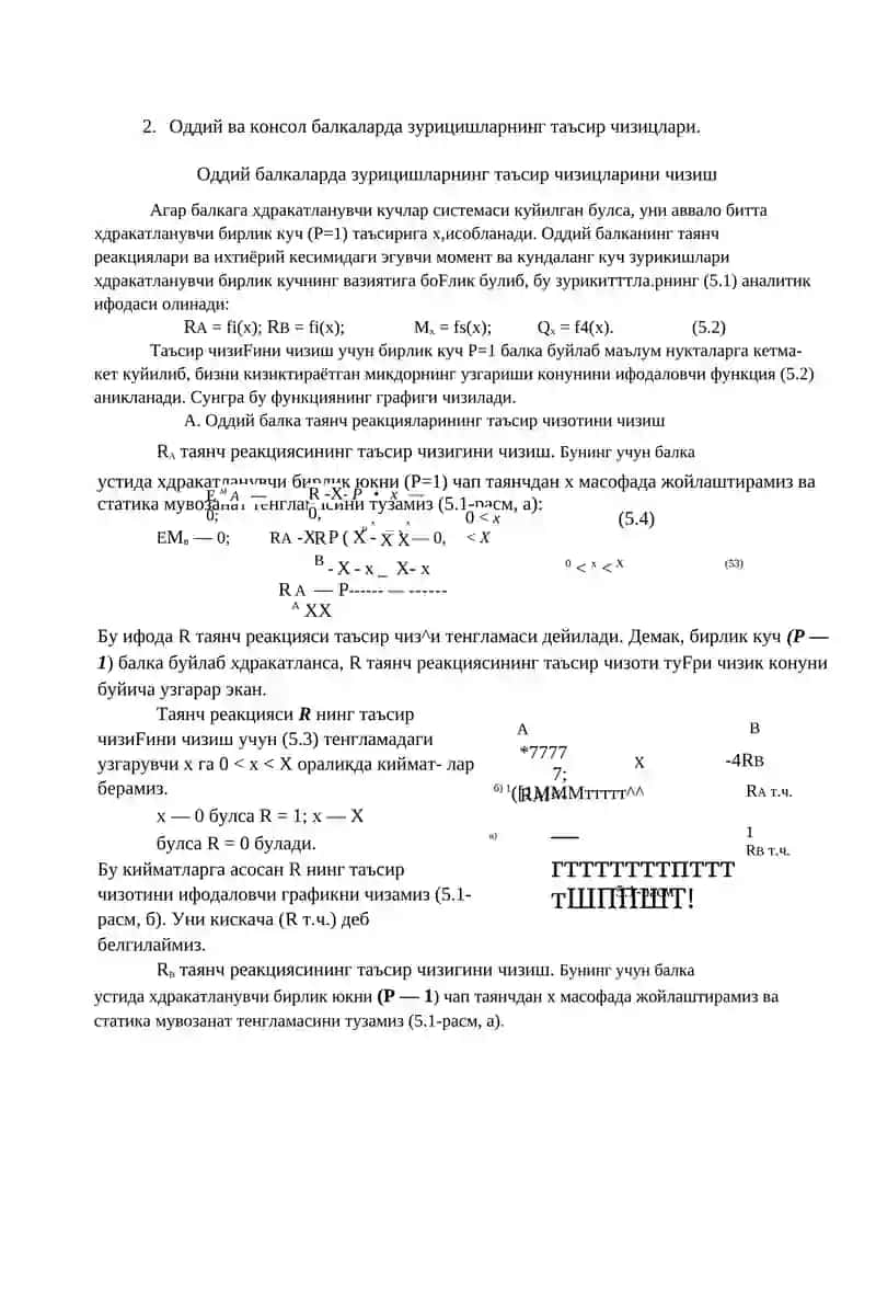 ТАЪСИР ЧИЗЩЛАР НАЗАРИЯСИ 2