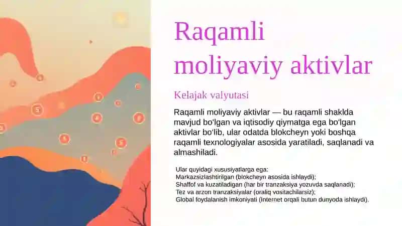 Raqamli moliyaviy aktivlar 2