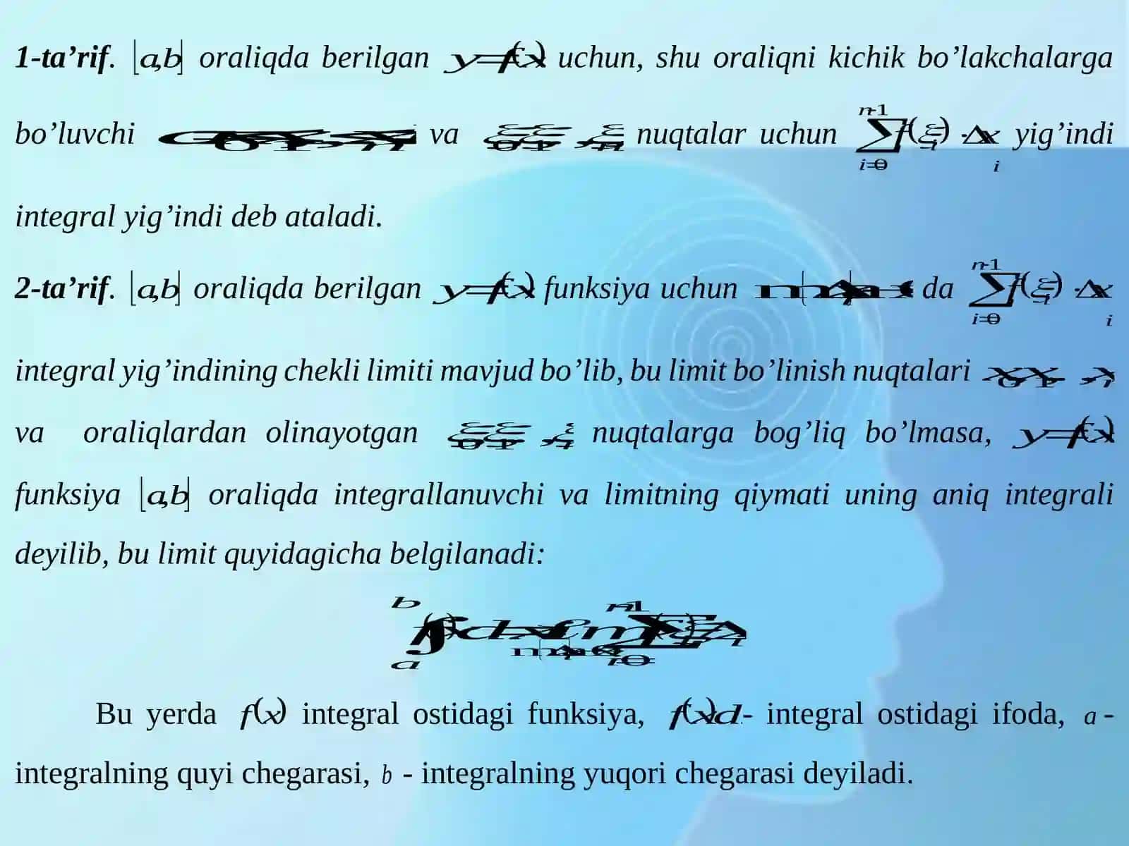 ANIQ INTEGRAL 2