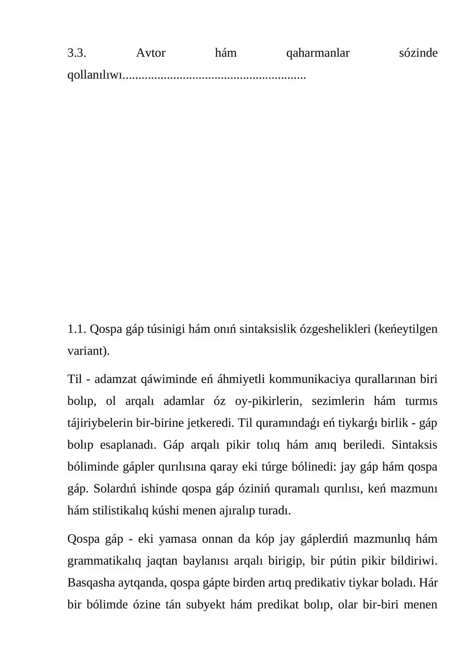 "Akiret uyqısı" romanınıń til hám stillik ózgeshelikleri 2