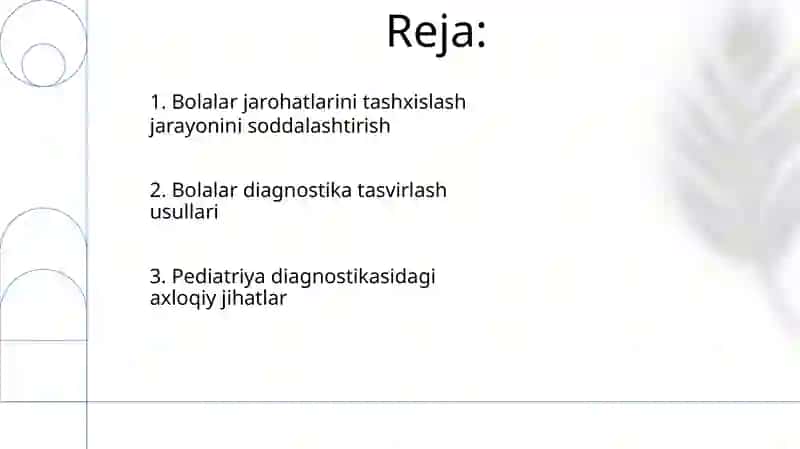 Harakat tayanch a zolari jarohatlangan bolalarga diagnostik ishlarni amalga oshirish 2