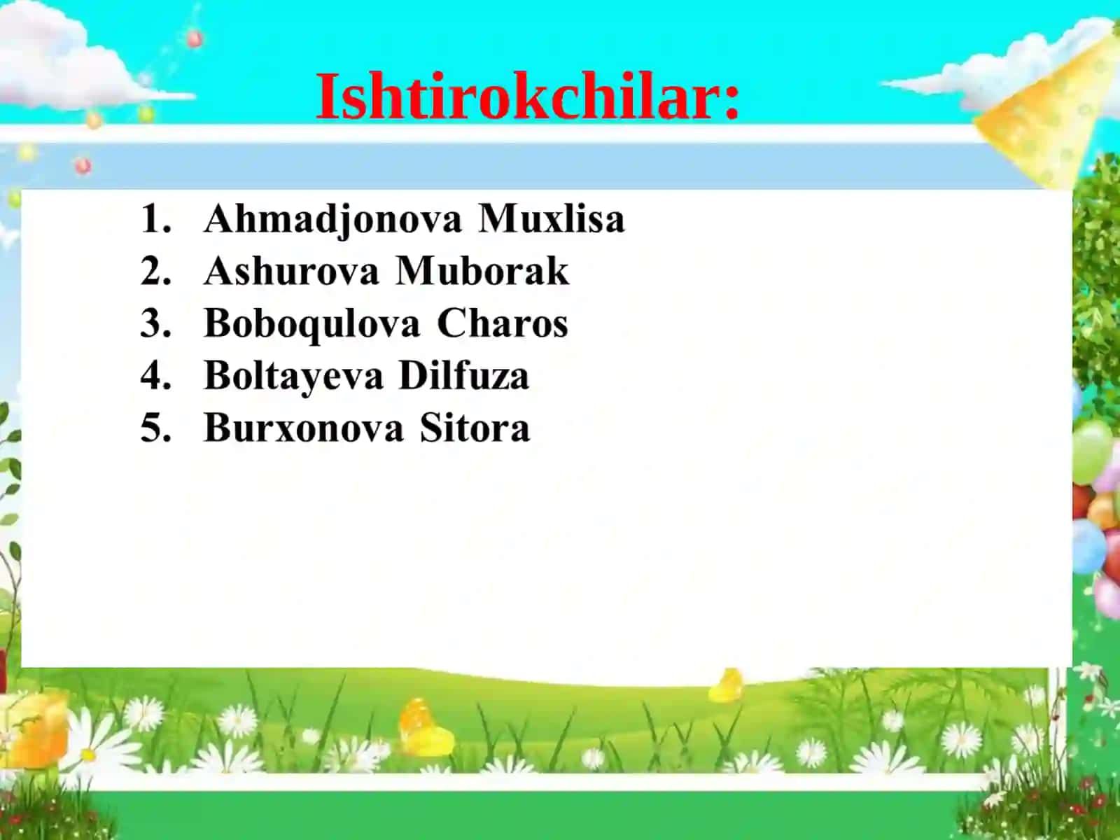 Maktabgacha yoshdagi bolalarni transport turlari va yo’l harakati qoidalari bilan tanishtirish 2