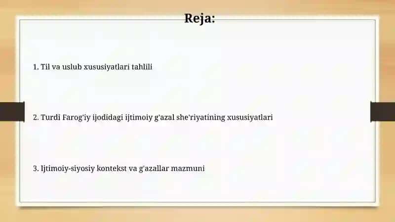 Turdi Farog'iy ijodida ijtimoiy g'azallar tahlili 2