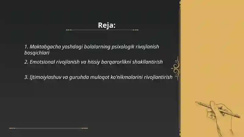 Maktabgacha yoshdagi bolalarni pisixologik padagogik jihatlari 2