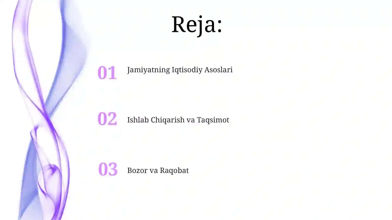 Jamiyatning Iqtisodiy Asoslari 2
