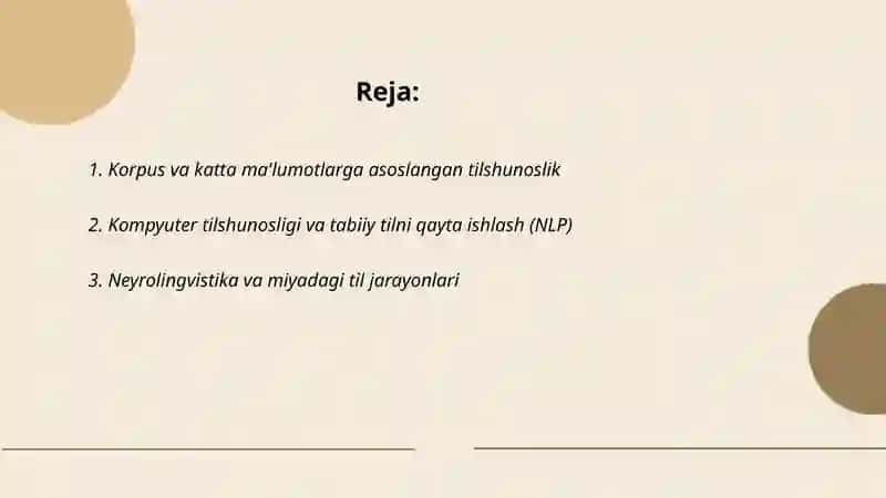 Tilshunoslikning yangi yo'nalishlari 2