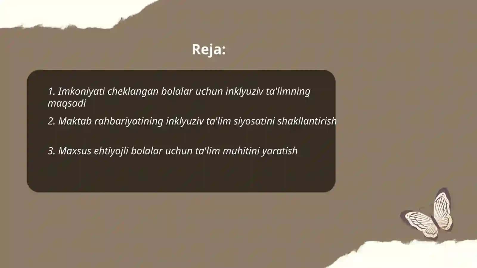 Imkoniyati cheklangan bolalarini inklyuziv ta'lim muassasalarida o'qitishda maktab va maktab rahbariyatining vazifalari 2