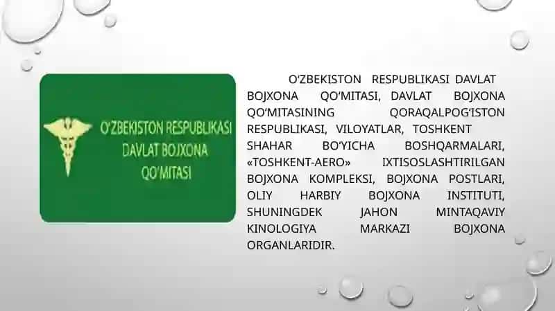 O‘zbekiston Respublikasi bo‘jxona organlarining faoliyatining huquqiy asoslari 2