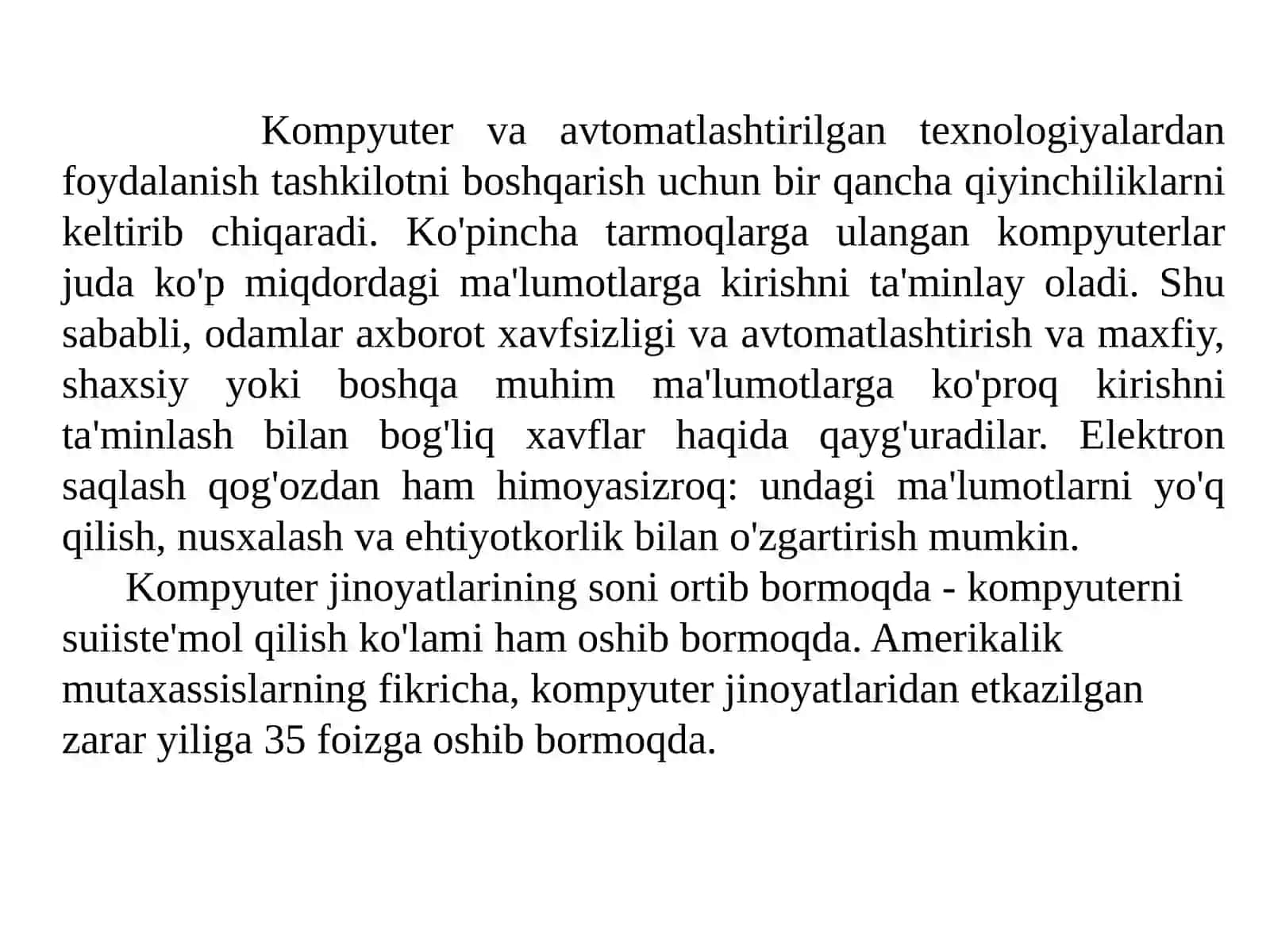 Kompyuter tarmoqlariga ruxsatsiz kirish va buzish 2
