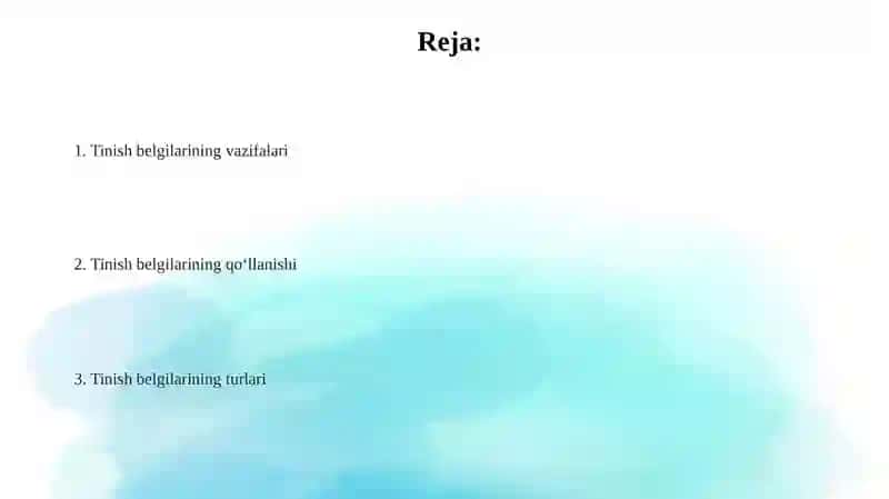 O'zbek tilida tinish belgilarining qo'llanishi 2