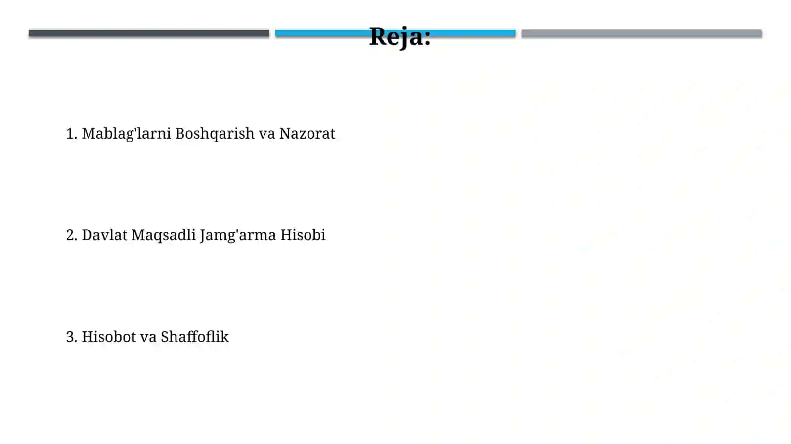 Davlat maqsadli jamg'armalari hisobi 2
