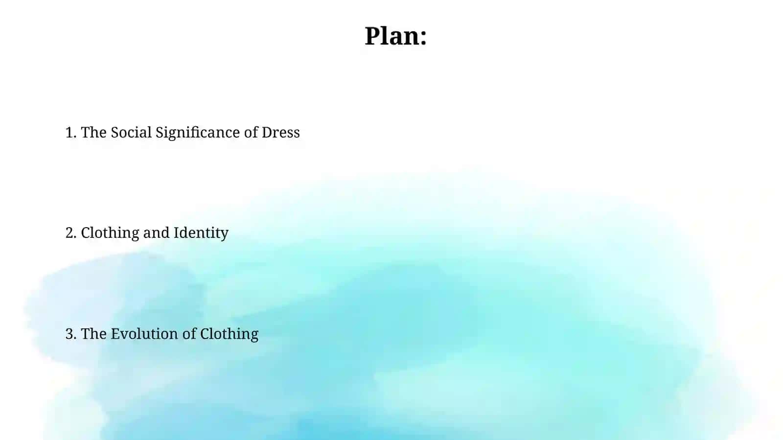 The Social Significance of Dress 2