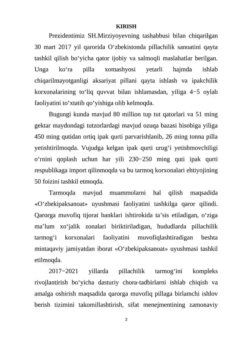 Fermer Xo’jaliklarida xo’jaliklararo yer tuzishning xususiyatlari 2