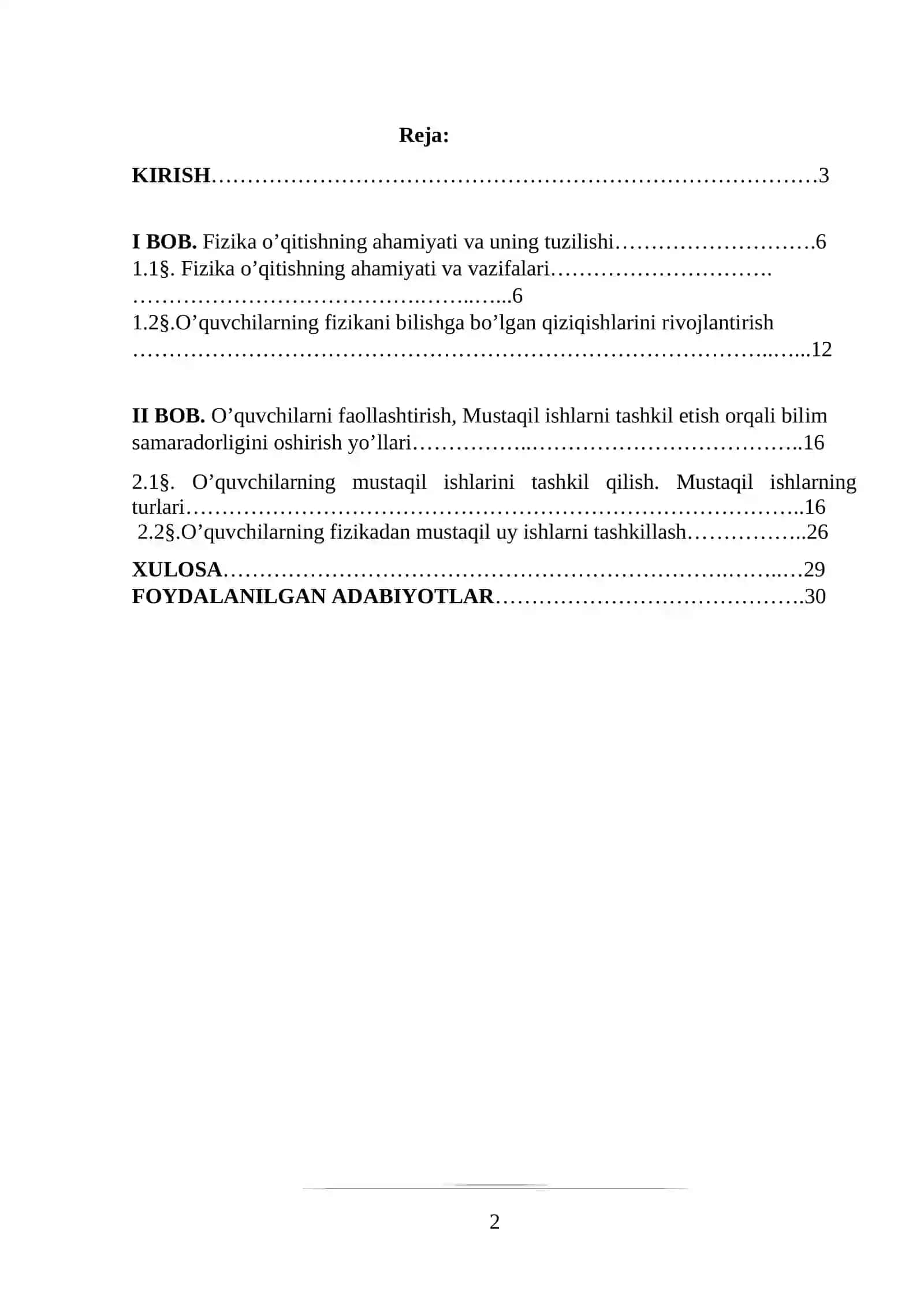 O’quvchilarni mustaqil ishlarini tashkil qilish. Mustaqil ishlarning turlari 2
