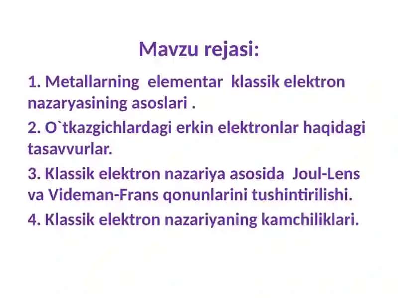 ELEKTR VA MAGNETIZM 2