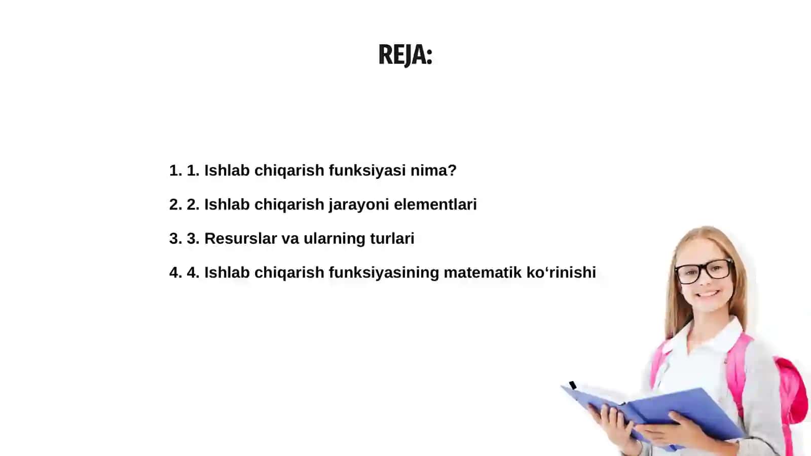Ishlab chiqarish funksiyasi 2
