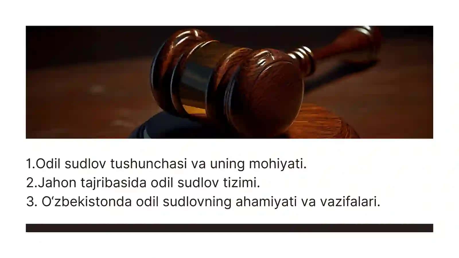 Odil sudlovning mohiyati 2