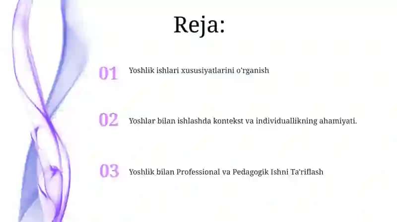 Yoshlar bilan ishlash boʻyicha kasbiy-pedagogik faoliyat va uning oʻziga xosliklari 2
