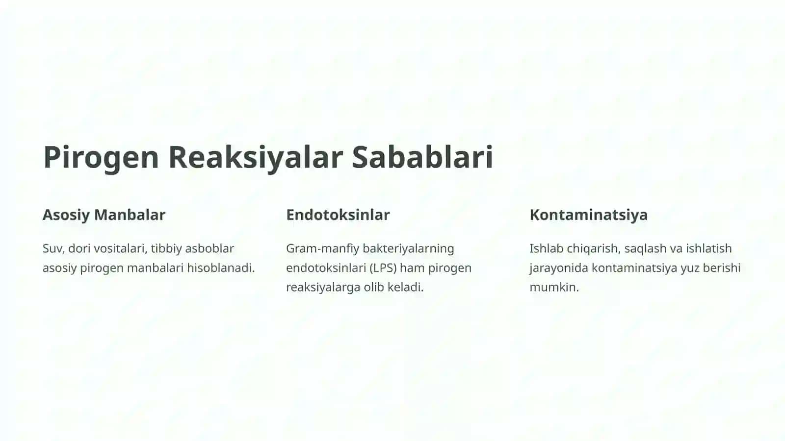 Pirogen Reaksiyalar: Kirish 2