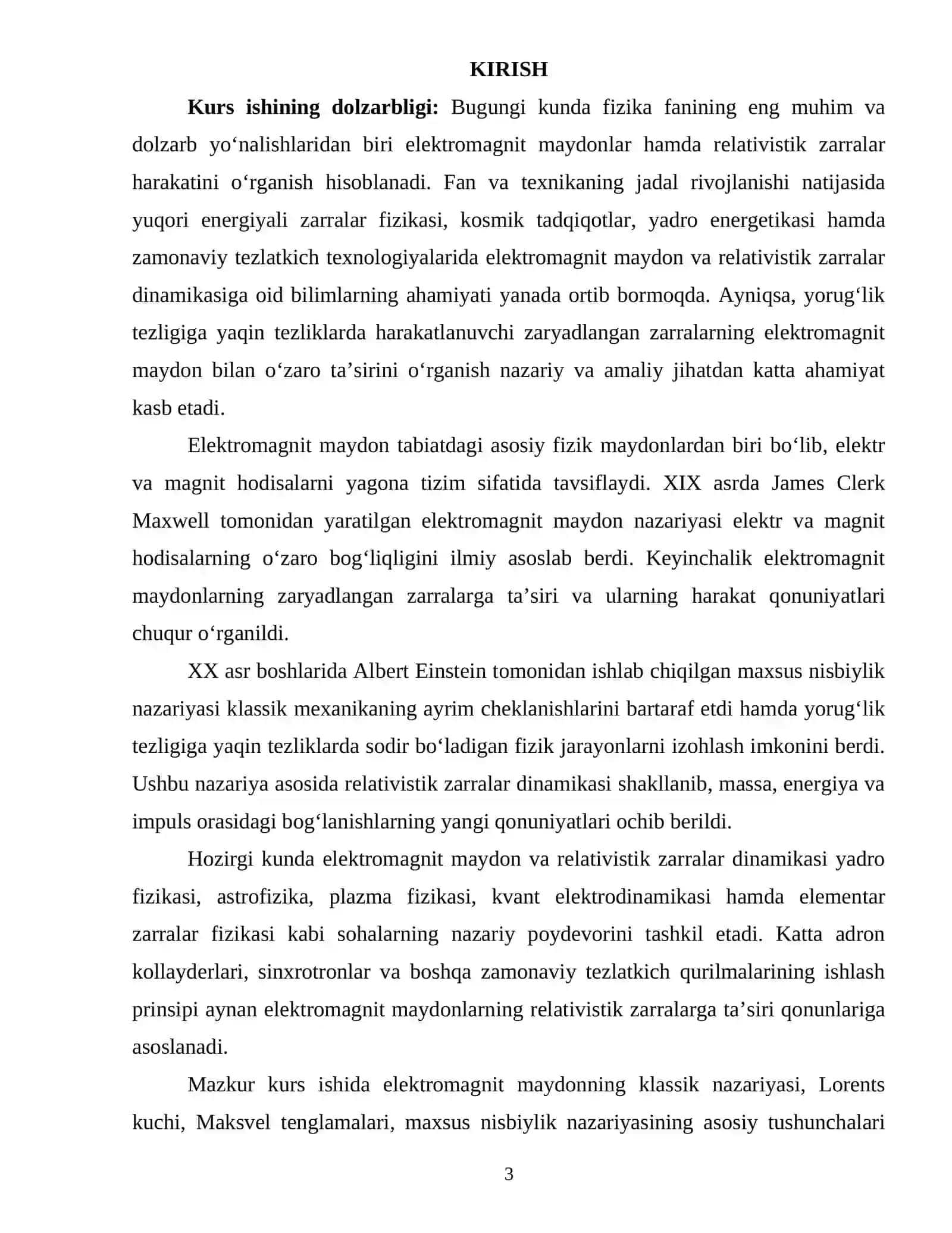 Elektromagnit maydon va relativistik zarralar dinamikasi.docx 2