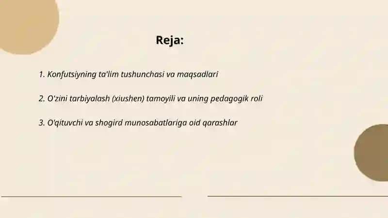 Konfutsiyning pedagogik qarashlari 2