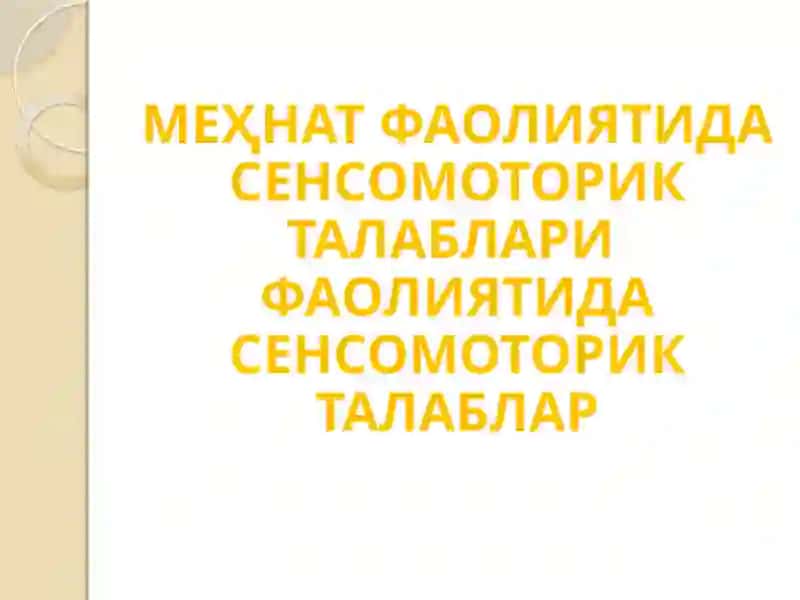 ТОРМИЗ ДАВЛАТ УНИВЕРСИТЕТИ АМАЛИЙ ПСИХОЛОГИЯ 2