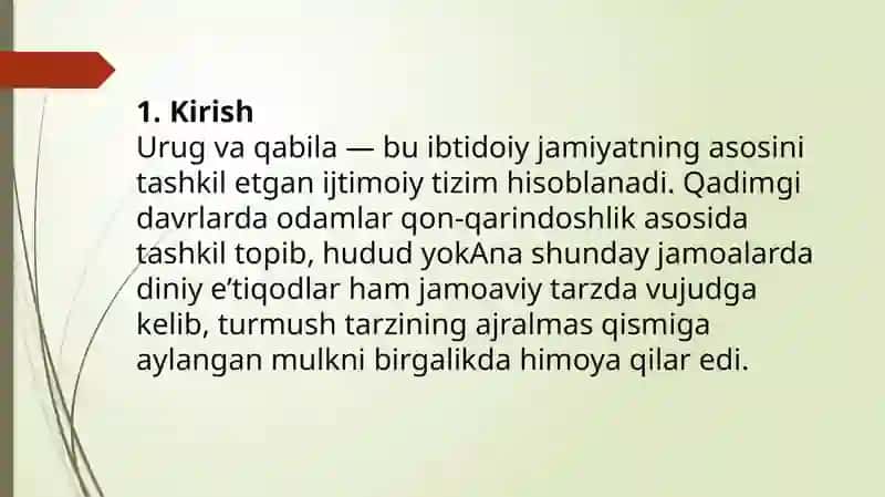 Urug`qabiladinlari 2