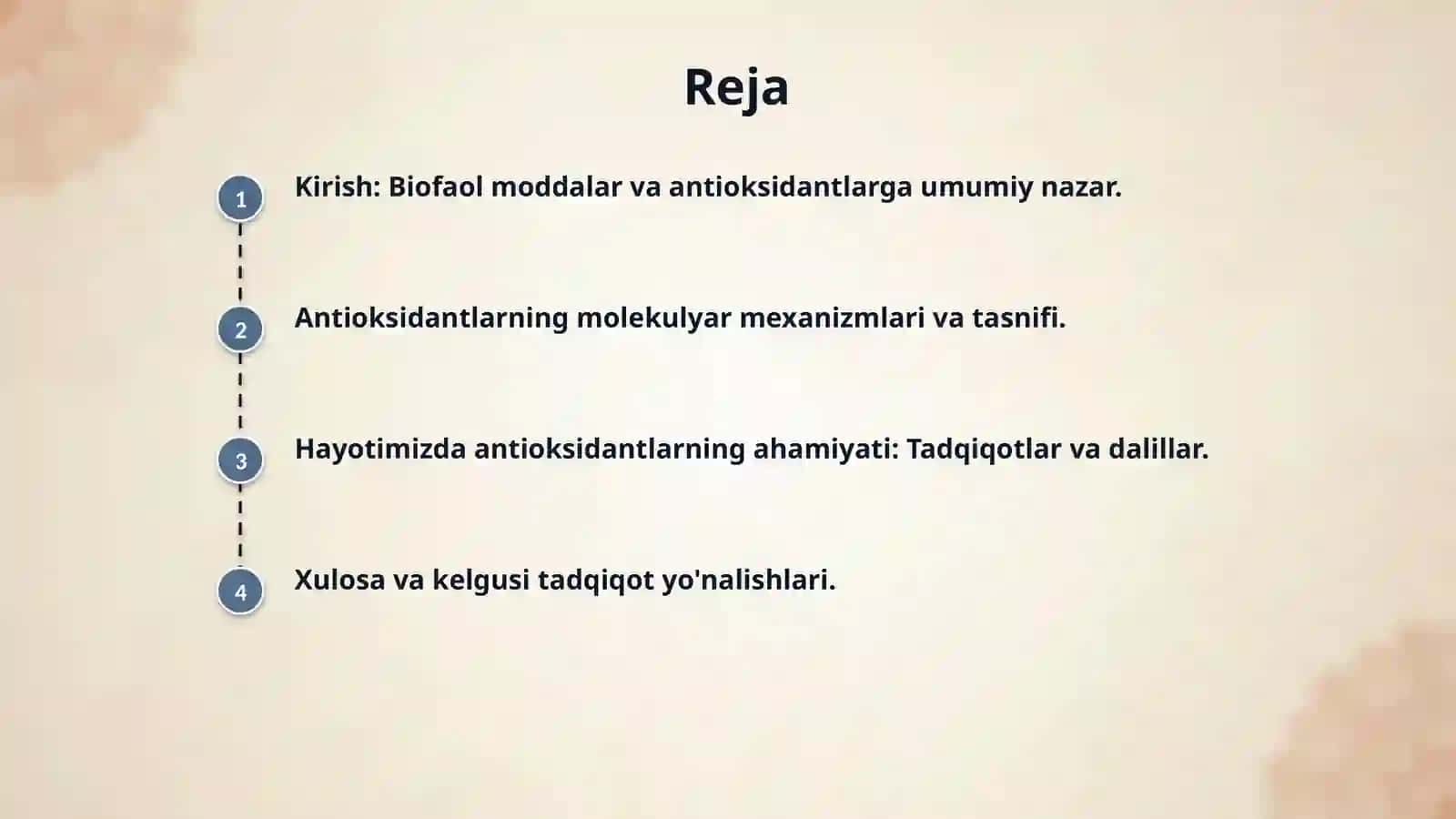 Antioksidant biofaol moddalar va ularning ahamiyati 2