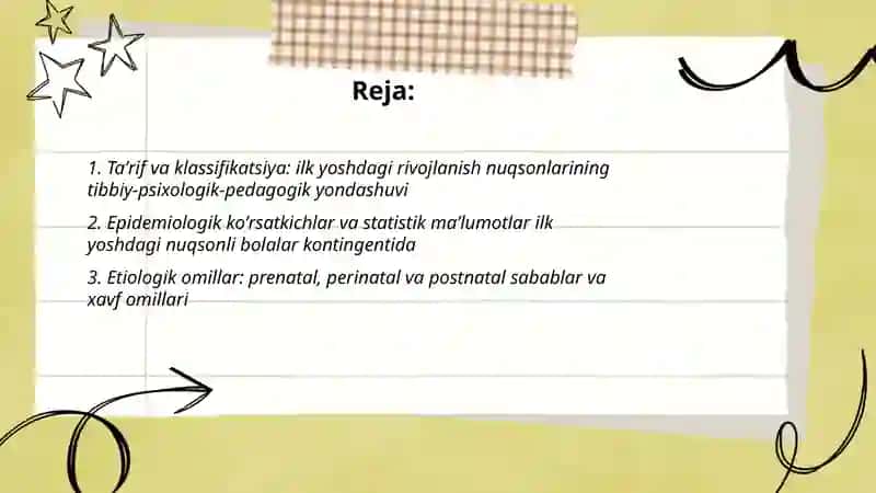 Ilk yoshdagi rivojlanishida nuqsoni bo‘lgan bolalar kontengentining tibbiy-psixologik-pedagogik tavsifi 2