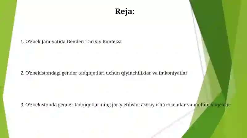 Oʻzbekistonda Gender Tadqiqotlari 2