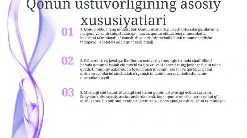 Huquqiy Davlatning Asosiy Belgilari Va Prinsiplari 2
