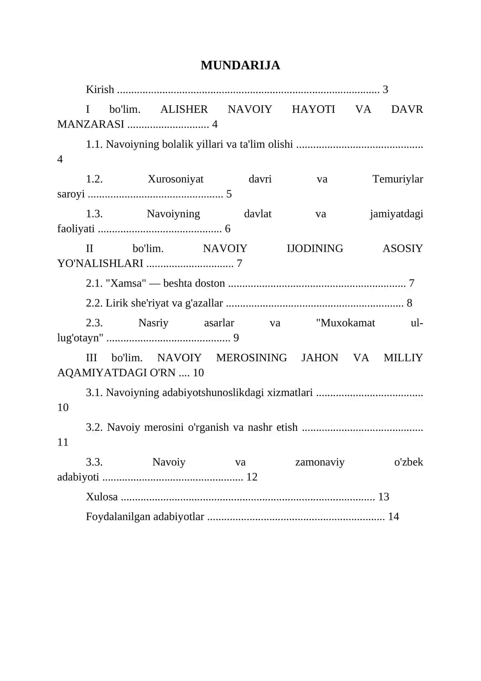 NAVOIY IJODI VA UNING ADABIY MEROSI REFERAT 2