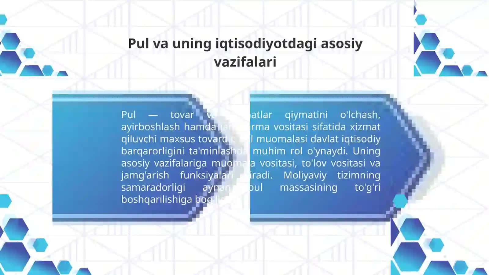 Pul muomalasi, kredit va bank tizimining asoslari 2