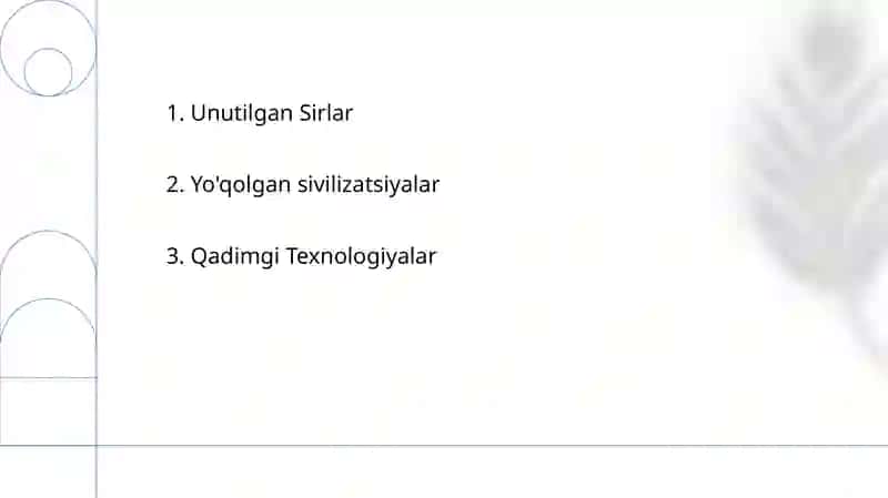 Qadimgi sivilizatsiyalar 2