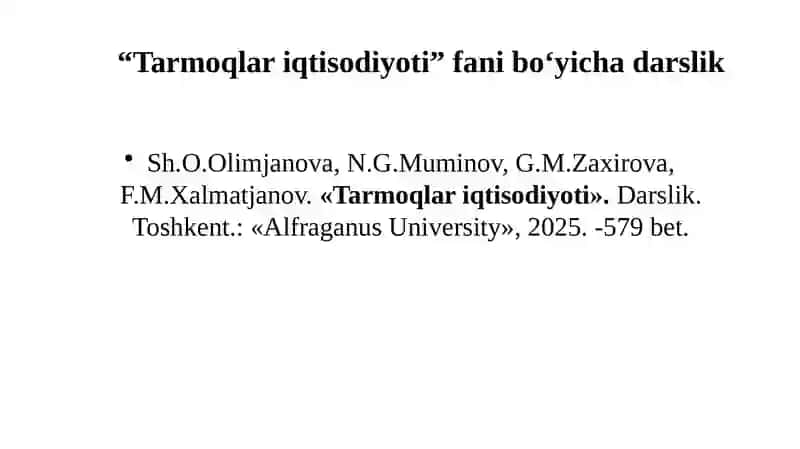 Iqtisodiyotni modernizаtsiyalash sharoitida agrar-iqtisodiy islohotlar 2