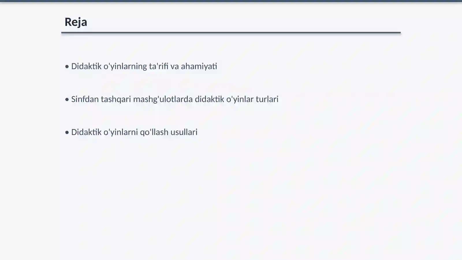 Sinfdan tashqari mashg'ulotlarda didaktik o'yinlar qo'llash metodikasi 2