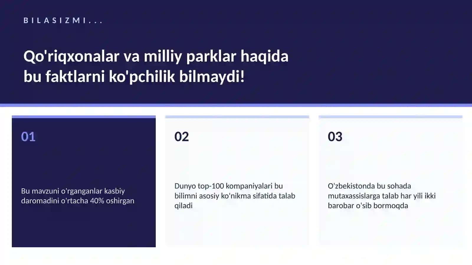 Qo'riqxonalar va milliy parklar 2