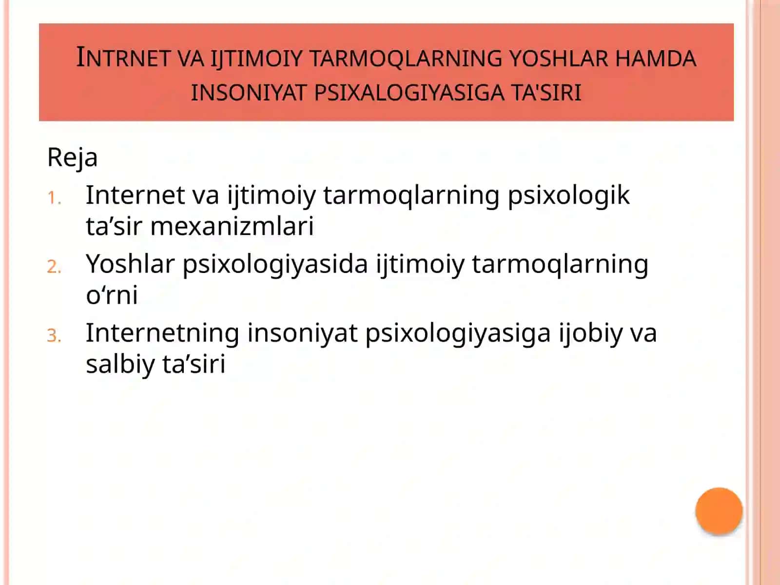 Internet va ijtimoiy tarmoqlarning psixologik ta’siri 2