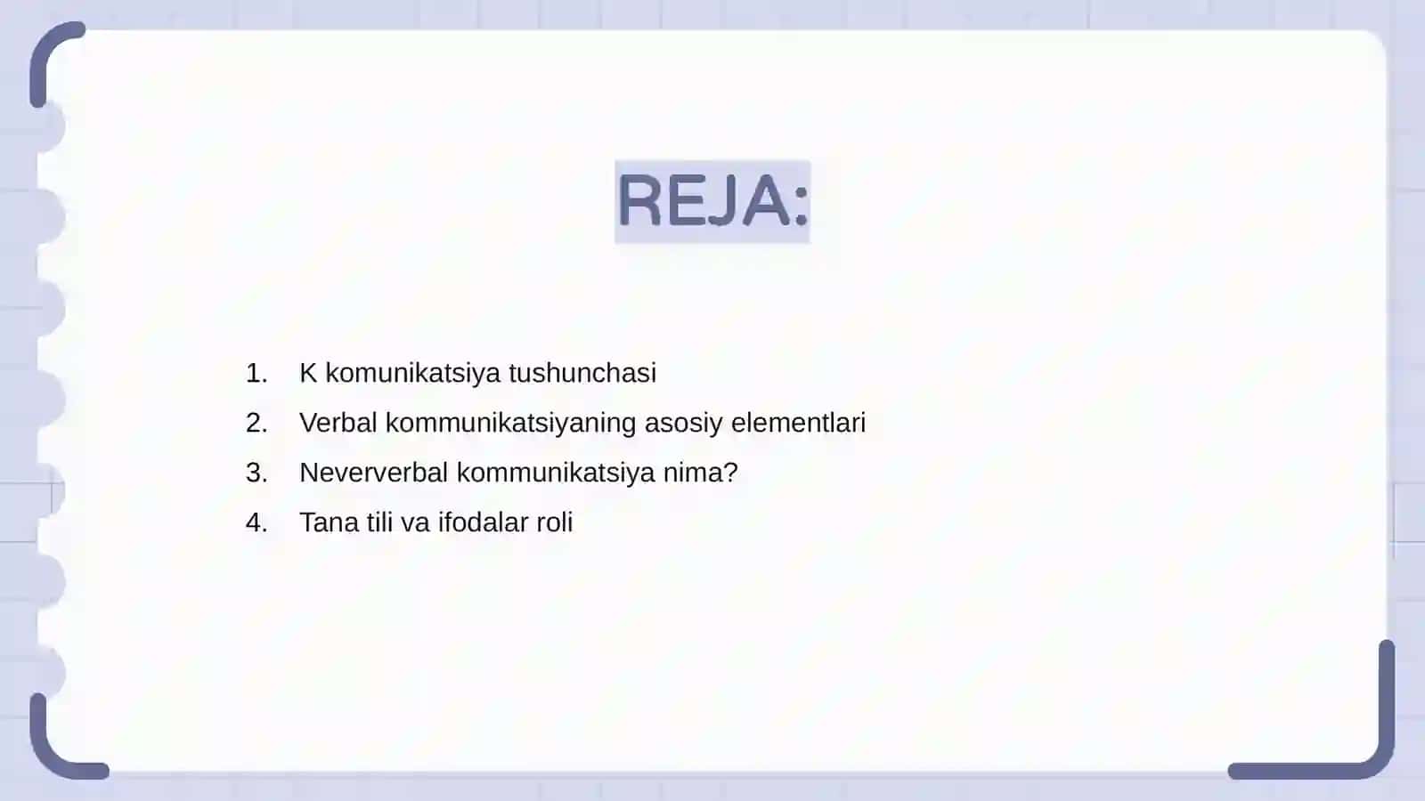 Kommunikatsoya. verbal va neverbal kommunikatsiya 2
