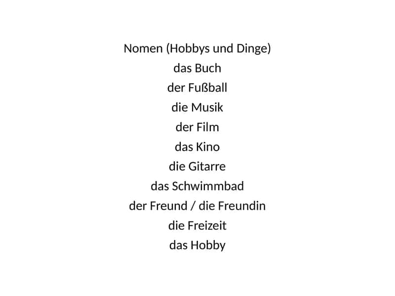 Freizeit 2