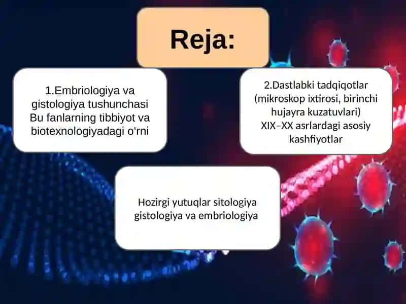 Embriologiya va gistologiyada fan yutuqlari va istiqbollari 2