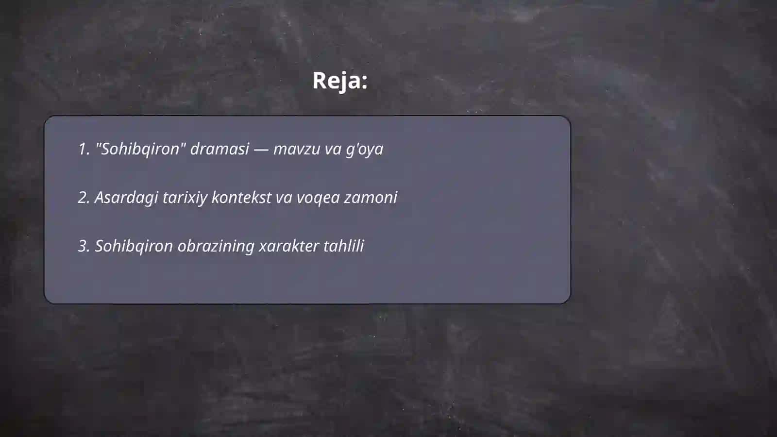 Sohibqiron dramasi 2
