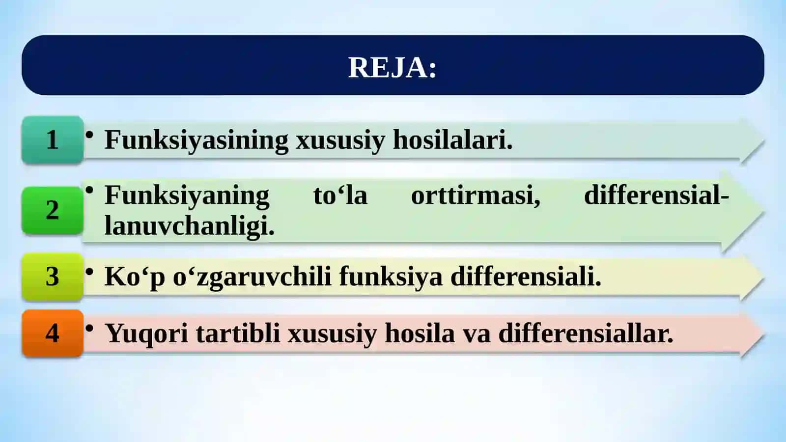 OLiy va Amaliy Matematika Kafedrasi 2