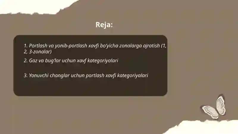 Ishlab chiqarishni portlash, yonib-portlash va yongʻin xavfliligi boʻyicha kategoriyalari 2