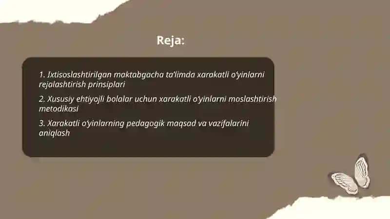 Ixtisoslashtirilgan maktabgacha ta’limda xarakatli o‘yinlarni tashqil qilish va o‘tkazish metodikasi 2