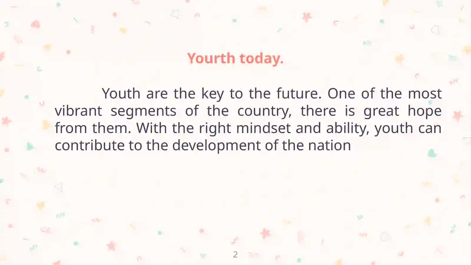 Youth 2