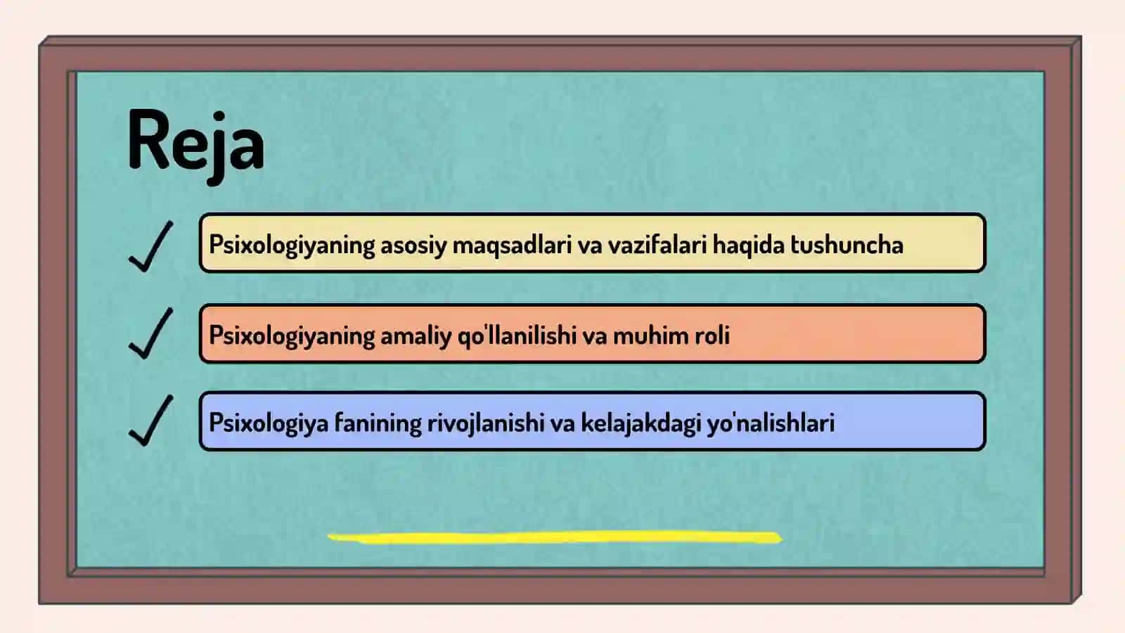Psixologiya fanining maqsad va vazifalari 2