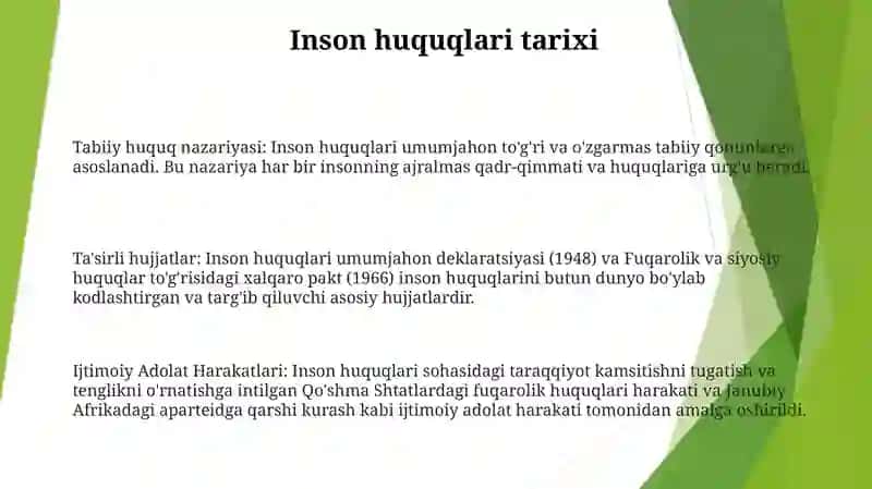 Inson Huquqlari 2