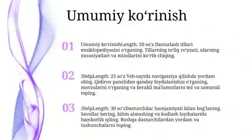 Dasturlash tillari ensiklopediyasi 2